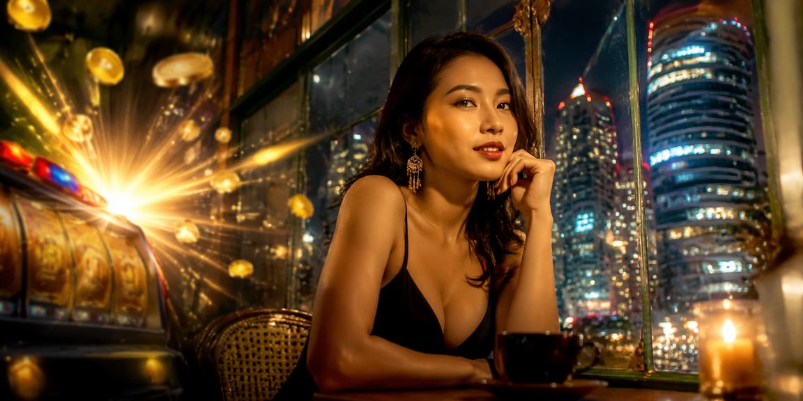 Người chơi thưởng thức slot game tại quán cà phê Hà Nội